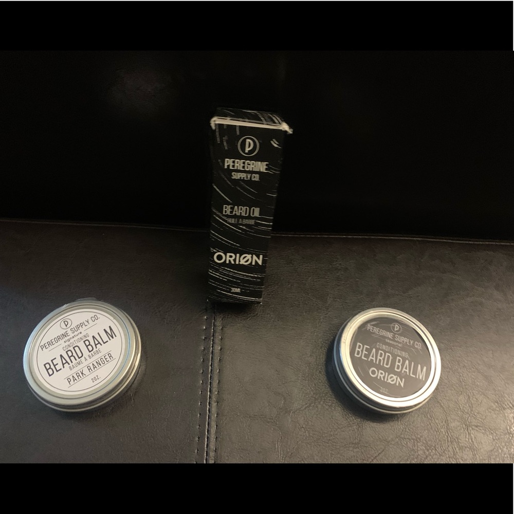 NWT peregrine beard oil and balm 🧔🏻🧔🏽🧔🏼